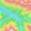 Madau topographic map, elevation, terrain