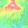 Apesia topographic map, elevation, terrain