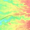 Nuevo Israel topographic map, elevation, terrain