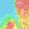 Huskvarna topographic map, elevation, terrain