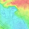 The Cliff topographic map, elevation, terrain