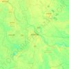 Jamalpur topographic map, elevation, terrain