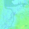 Wachesaw Landing topographic map, elevation, terrain