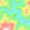 Ghartigaun topographic map, elevation, terrain