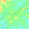 Kayungo topographic map, elevation, terrain