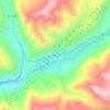 Chillca topographic map, elevation, terrain
