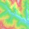 La Rouviere topographic map, elevation, terrain