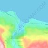 Rio Nuevo topographic map, elevation, terrain