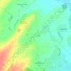 Wood End topographic map, elevation, terrain