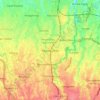 Bojong Gede topographic map, elevation, terrain