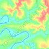 Palma topographic map, elevation, terrain