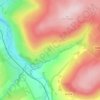 Ayle topographic map, elevation, terrain
