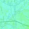 บ้านหนองบัว topographic map, elevation, terrain