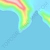 Louisiade Archipelago topographic map, elevation, terrain