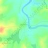 Nagalamadike topographic map, elevation, terrain