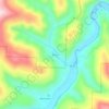 Ponca topographic map, elevation, terrain