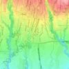 Peliatan topographic map, elevation, terrain