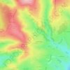 Parigny topographic map, elevation, terrain