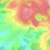 Wotter topographic map, elevation, terrain