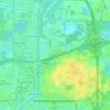 Eureka Homes topographic map, elevation, terrain