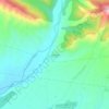 Javierregay topographic map, elevation, terrain