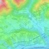 Lomellina topographic map, elevation, terrain