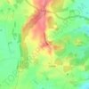 Weethley topographic map, elevation, terrain