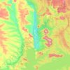 Бурнина topographic map, elevation, terrain