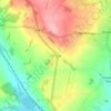 Fir Tree topographic map, elevation, terrain