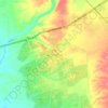 DHA City topographic map, elevation, terrain