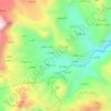 Al `Arz topographic map, elevation, terrain