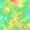 La Casse topographic map, elevation, terrain