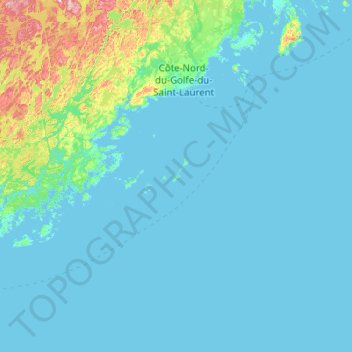 Île Sainte-Marie topographic map, elevation, terrain