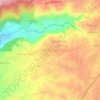 Woloan Satu topographic map, elevation, terrain