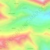 Huambo topographic map, elevation, terrain