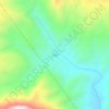 Kalbut topographic map, elevation, terrain