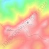 Gemini Sur topographic map, elevation, terrain