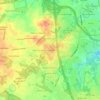 Parke West topographic map, elevation, terrain