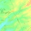 Holton Cum Beckering topographic map, elevation, terrain