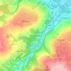 Winlaton Mill topographic map, elevation, terrain