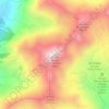 Monte Rosso Di Vertosan topographic map, elevation, terrain