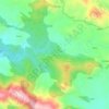 lahei topographic map, elevation, terrain