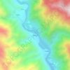 Balucoc topographic map, elevation, terrain