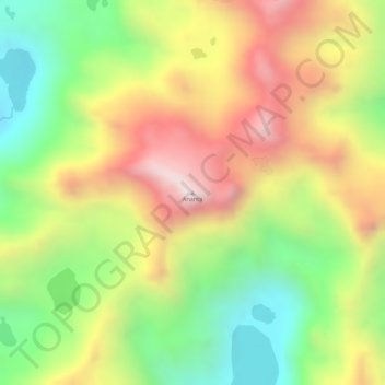 Ananta topographic map, elevation, terrain