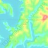 Price Place topographic map, elevation, terrain