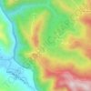 Ranga topographic map, elevation, terrain