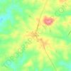 Lawsonville topographic map, elevation, terrain