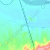 Pafuri Border topographic map, elevation, terrain