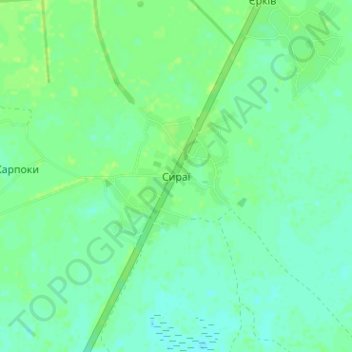 Syrai topographic map, elevation, terrain