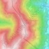 Purello topographic map, elevation, terrain